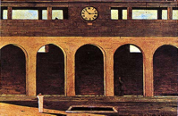 G. De Chirico, L'enigma dell'Ora